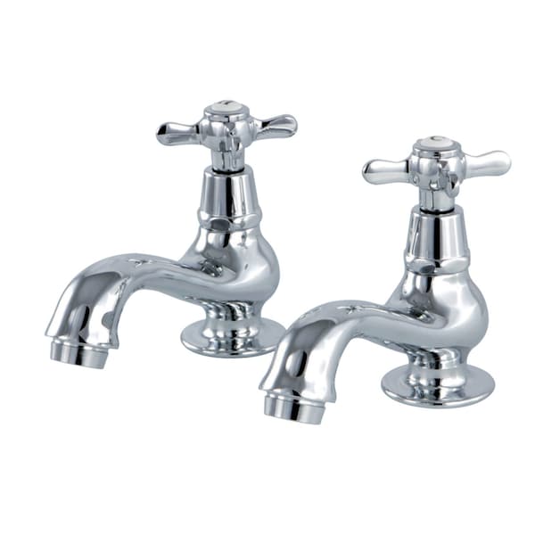 KS1101BEX Basin Tap Faucet W/ Cross Handle, Polished Chrome